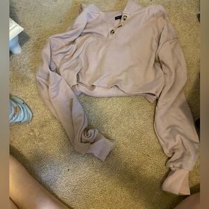 Crop hoodie